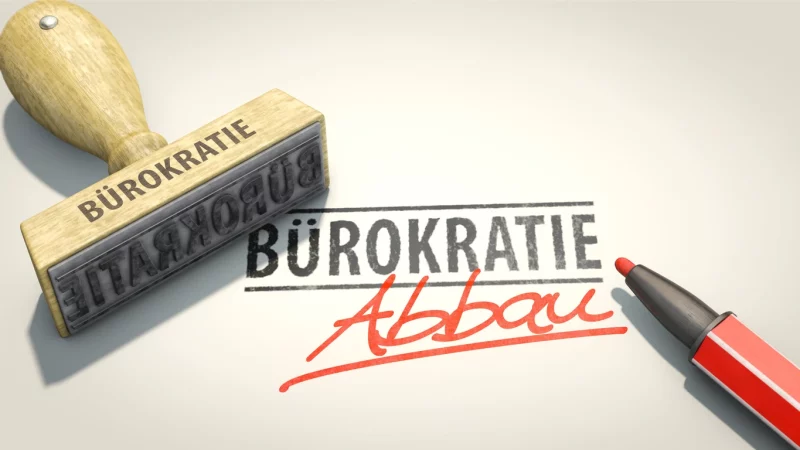 Eine Novelle der Gewerbeordnung soll eine reihe von Bürokratiehürden abbauen. Foto: iStock/DesignRage