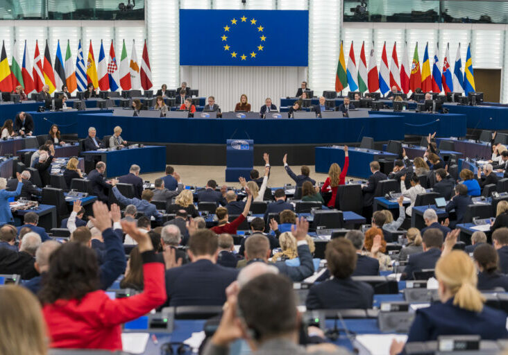 Das Europäische Parlament verabschiedete bei seiner dieswöchigen Plenartagung in Straßburg eine Liste sicherer Drittstaaten und sicherer Herkunftsländer. Das beschleunigt Entscheidungen und Abschiebungen. Foto (EP 2025): Europäisches Parlament