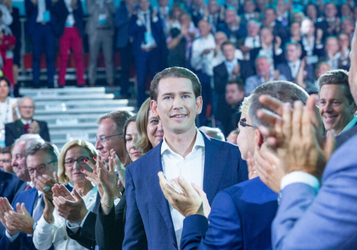 Am Samstag wurde Sebastian Kurz als Bundesparteiobmann der neuen Volkspartei wiedergewählt. Foto: Schneider