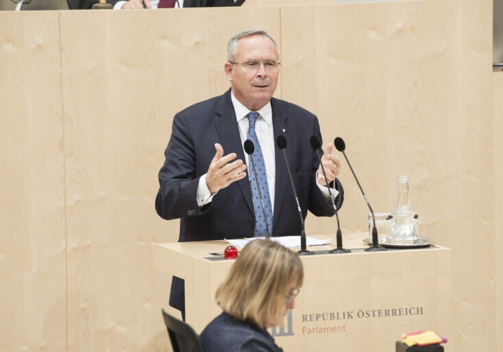 Karl Mahrer ist der neue VP-Parteiobmann für Wien. Foto: Parlamentsdirektion / Thomas Jantzen