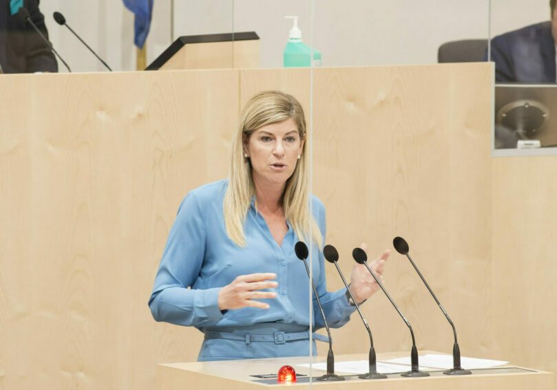 ÖVP-Abg. Tanja Graf fordert Reform des Energiemarktes. Foto: Thomas Jantzen