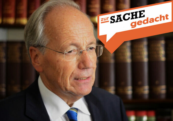 Kolumne von Prof. Rudolf Taschner: Zur Sache gedacht, diesmal zu Macht und Demokratie. Foto: zur-Sache