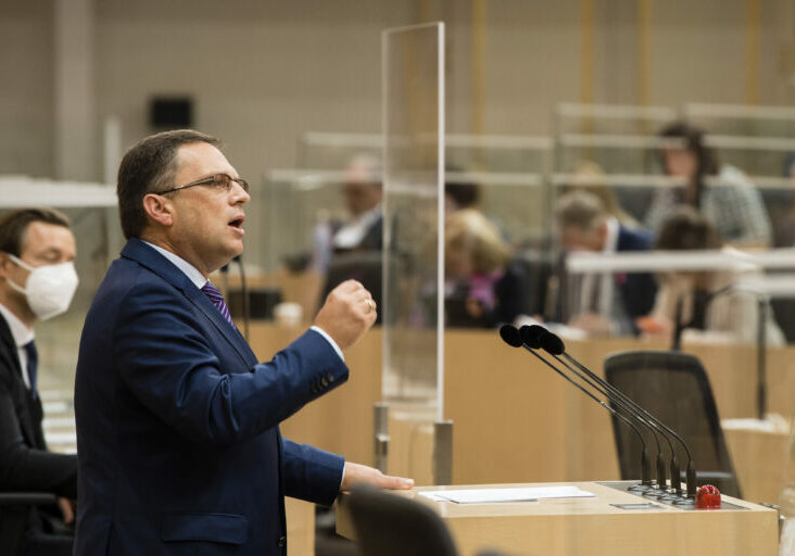 ÖVP-Sozialsprecher August Wöginger Foto: Parlamentsdirektion / Thomas Jantzen