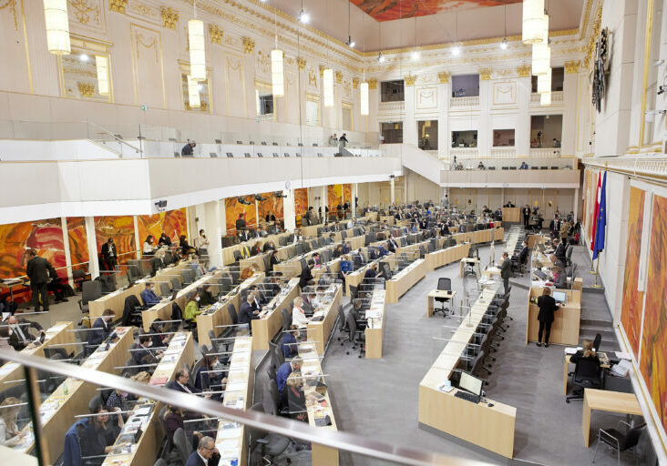 Der Anteil an Frauen im Nationalrat hat die 40-Prozent-Marke überschritten. Foto: Parlament/Thomas Topf