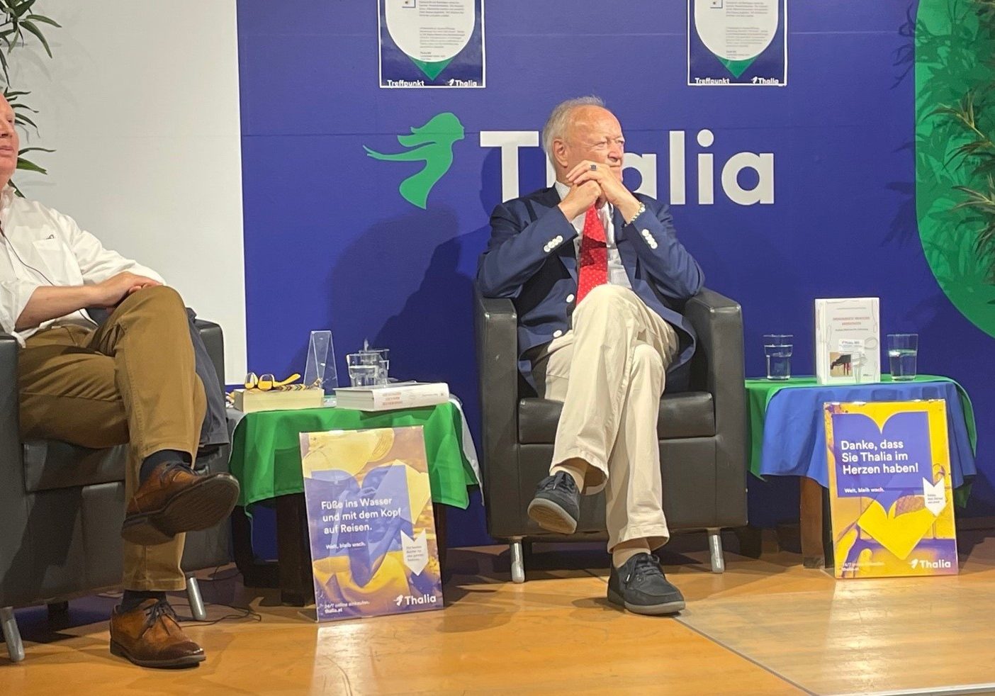 Thomas Köhler, Andreas Khol und Christian Mertens: "Demokratie braucht Meinungen" Foto: Zur-Sache