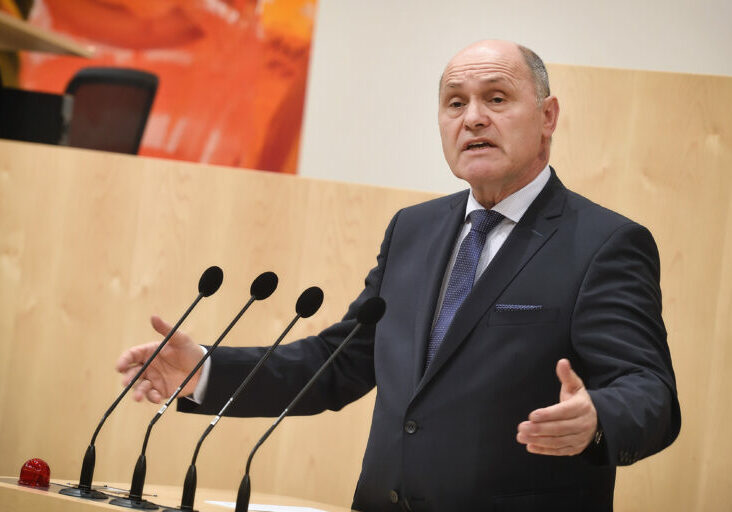 Gesetzeskonform gehandelt: Parlamentspräsident und früherer Innenminister Wolfgang Sobotka. Foto: Parlament, Johannes Zinner