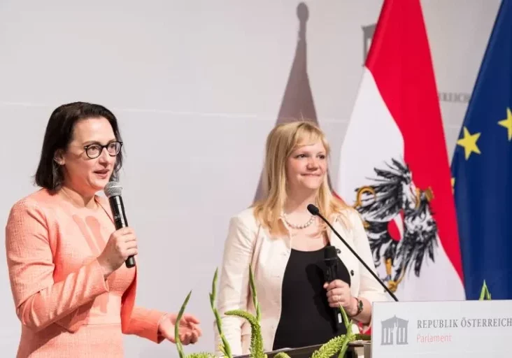 Die Menschenrechte gründen in der Würde des Menschen und gelten universell: Abg. Gudrun Kugler, Menschenrechtssprecherin der ÖVP (im Bild beim Gebetsfrühstück 2022). Foto: Thomas Jantzen