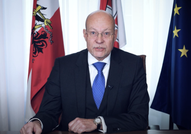 Unschuldsvermutung und faire Verfahren: Michael Enzinger, Präsident der Rechtsanwaltskammer Wien. Screenshot RAK Wien