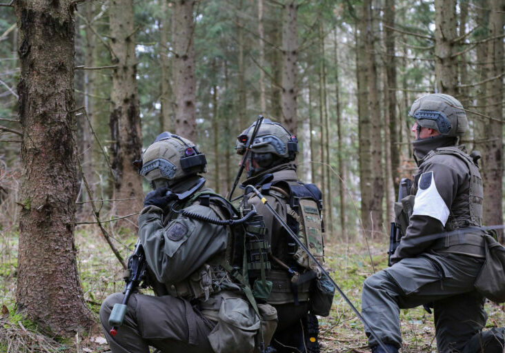 350 Soldaten des Jägerbataillons 8 "Erzherzog Rainer" übten vorige Woche einen Einsatz in Salzburg. Foto: BMLV-Jägerbataillon 8