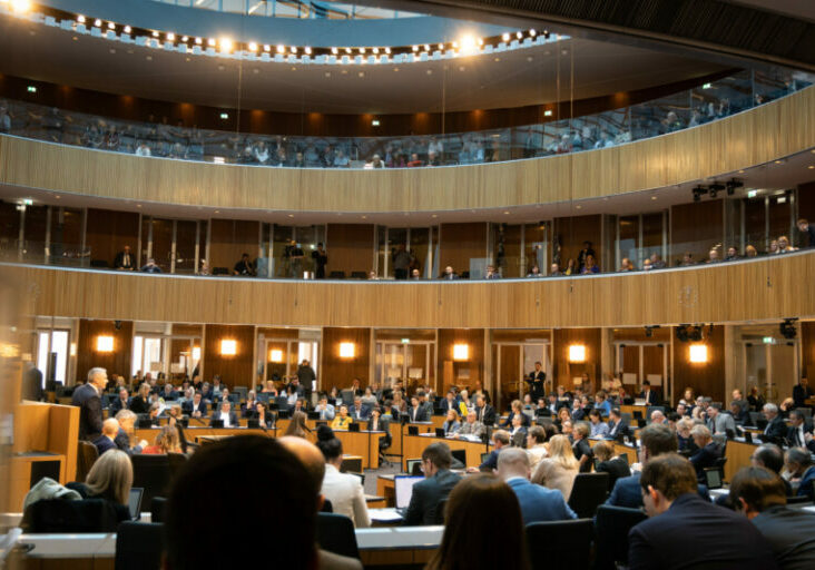 Die ÖVP bleibt bei Fragen rund um die Richtwertmieten gesprächsbereit, wie sie es schon immer war. Das betonte heute auch der ÖVP-Bautensprecher Johann Singer. Foto: Parlamentsdirektion/Ulrike Wieser