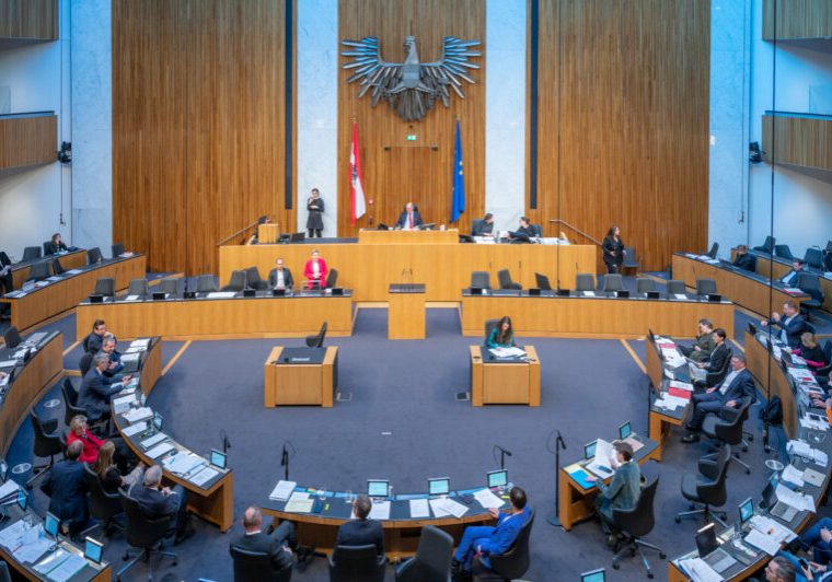 Am Mittwoch wurde die UVP-Novelle beschlossen. Damit sollen Verfahren für Energiewende-Projekte vor allem beschleunigt werden. Foto: Parlamentsdirektion / Michael Buchner