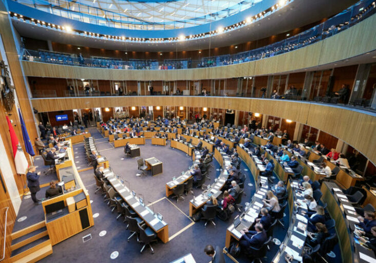 In den vergangenen 25 Jahren wurden im Parlament nur einmal mehr Beschlüsse gefasst, als im abgelaufenen Arbeitsjahr. Foto: Parlamentsdirektion/Thomas Topf