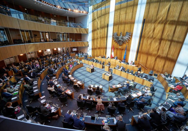 Die letzten Sitzungen des Nationalrates vor der Sommerpause finden diese Woche statt. Foto: Topf/Parlamentsdirektion