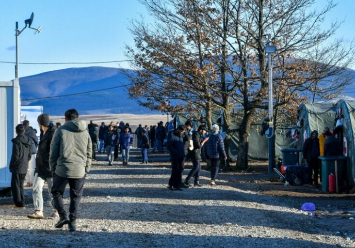 Schleppern ausgeliefert: Migranten an der EU-Außengrenze. Foto: EP