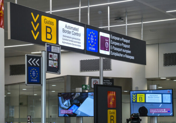 Grenzschutz wird in Europa breiter angelegt. Foto: Zaventem Airport, EP