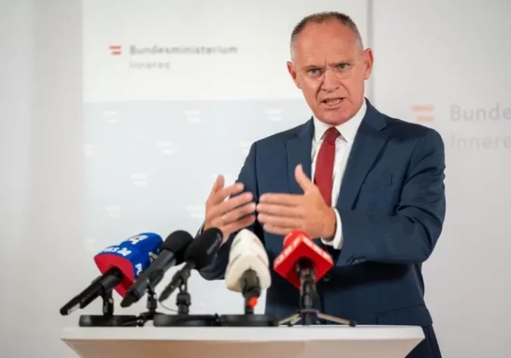 Innenminister Gerhard Karner: Entwurf für Novelle rasch geliefert. Foto: BMI/Makowecz