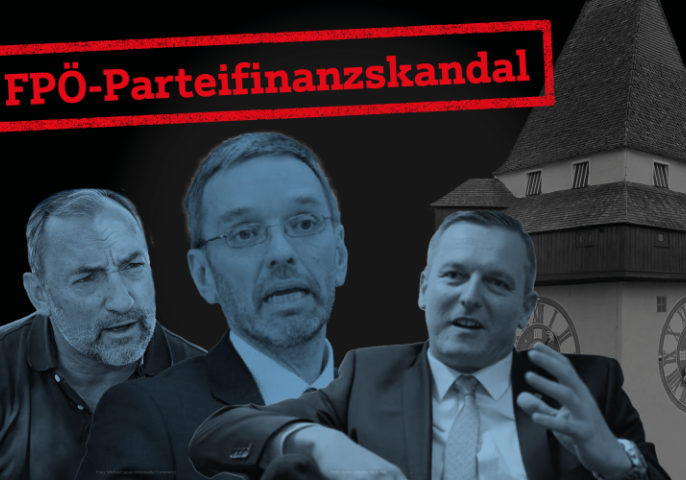 FPÖ-Finanzskandal: Aufklärung von zwei Mio. Euro in Graz und in der Steiermark