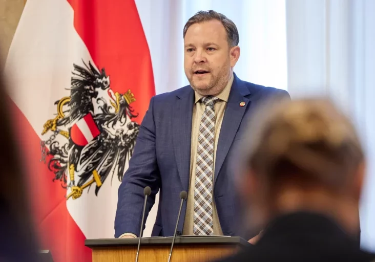 Franz Ebner wird bis Ende des Jahres dem Bundesrat als dessen Präsident vorstehen. Foto: Parlamentsdirektion/Thomas Topf