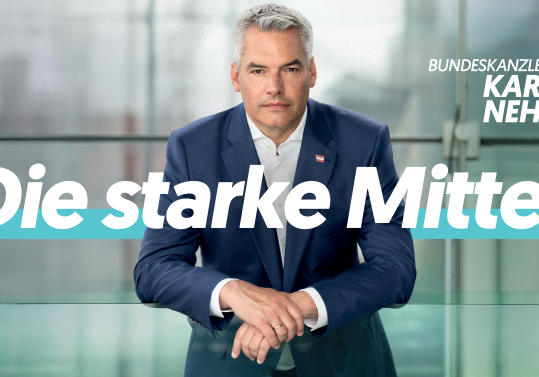 Die Mehrheit wünscht die ÖVP in der nächsten Regierung und Karl Nehammer, Bundesparteiobmann der ÖVP, als Bundeskanzler. Nehammer erhielt von Bundespräsident Alexander Van der Bellen den Auftrag zur Bildung der nächsten Bundesregierung. Foto und Grafiken: ÖVP