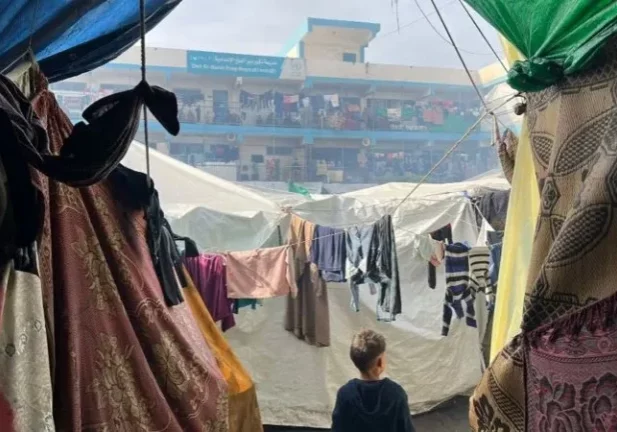 Österreich leistet weiter humanitäre Hilfe in Gaza (im Bild eine Schule in Deit Al Balah), stellt aber die Zahlungen an das UN-Hilfswerk für Palästinenser ein, denn einige der Mitarbeiter sollen am Terrorangriff der Hamas auf Israel mitgewirkt haben. Foto: UNRWA Photo by Mohamed Hinnawi