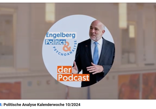 Die ÖVP hat aufgeholt, Platz eins sei möglich, sagt ÖVP-Abg. Martin Engelberg in seinem aktuellen Podcast „Politics & Psychoanalyse“ drei Tage vor der Nationalratswahl.