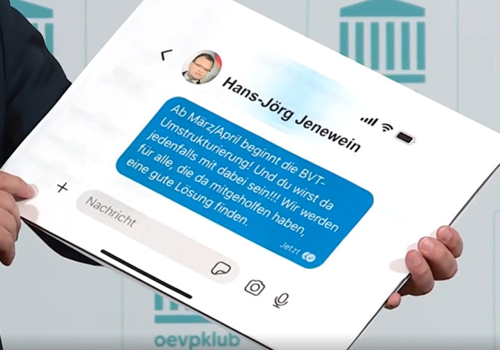 Posten für Ott, gute Lösung für Freunde: Ex-FPÖ_Abg. Hans-Jörg Jenewein. Er ist mit einer Anklage durch die Staatsanwaltschaft Wien konfrontiert. Jenewein wurde nach einer Pause von FPÖ-Klubobmann Herbert Kickl wieder in den FP-Klub in das Parlament zurückgeholt.