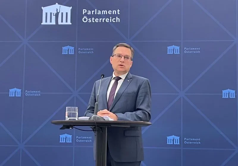 August Wöginger, Sozialsprecher und Klubobmann der ÖVP: Pensionen steigen, Kaufkraft gesichert.