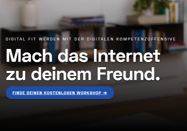 Der Übergang vom analogen zum digitalen Leben soll mit Mitteln des Bundes erleichtert werden. Im Rahmen es Gemeindepakets sind eigene Mittel für Digi-Workshops für ältere Menschen reserviert. Foto: Startseite Digitale Kompetenzen