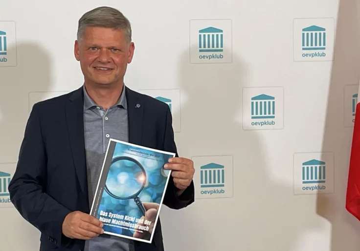 Der Abschlussbericht zum "Rot-blauen Machtmissbrauch" U-Ausschuss wurde am Mittwoch im Nationalrat debattiert. Andreas Hanger bezeichnet die FPÖ nach vorliegen des Berichtes als nicht regierungsfähig. Foto: ÖVP Parlamentsklub