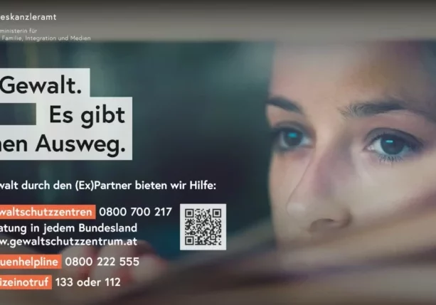 Schutz und Hilfe bei Gewalt gegen Frauen: Der Nationale Aktionsplan nennt dazu 159 Vorhaben. Diese und weitere Maßnahmen gegen Genitalverstümmelung beschloss der Nationalrat im März Plenum. Bild: Info-Kampagne für Frauen anlässlich der Aktionstage 2025