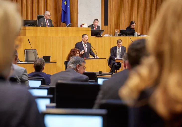 Klubobmann August Wöginger übernimmt als Bereichssprecher für Soziales auch das Thema Arbeit. Foto: Parlament / Thomas Topf