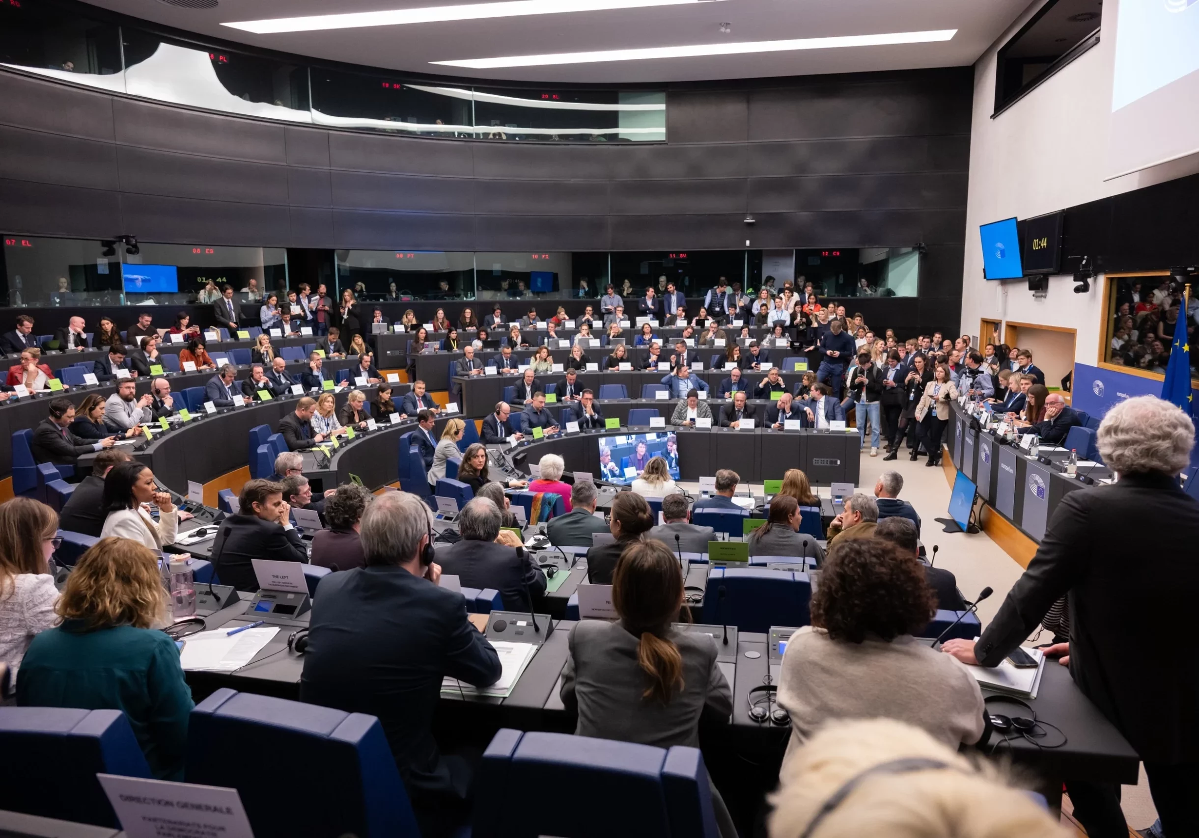 Abstimmung im Ausschuss für Bürgerrechte des Europaparlaments: Abschiebungen werden beschleunigt. Foto: EP / Alexis Haulot