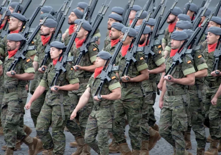 Europa arbeitet an einer koordinierten Verteidigung und gemeinsamen Beschaffung (Bild: Parade in Paris). Das neue Weißbuch und der Europäische Rat befassen sich mit Rüstung und Unterstützung der Ukraine. Foto: EU/