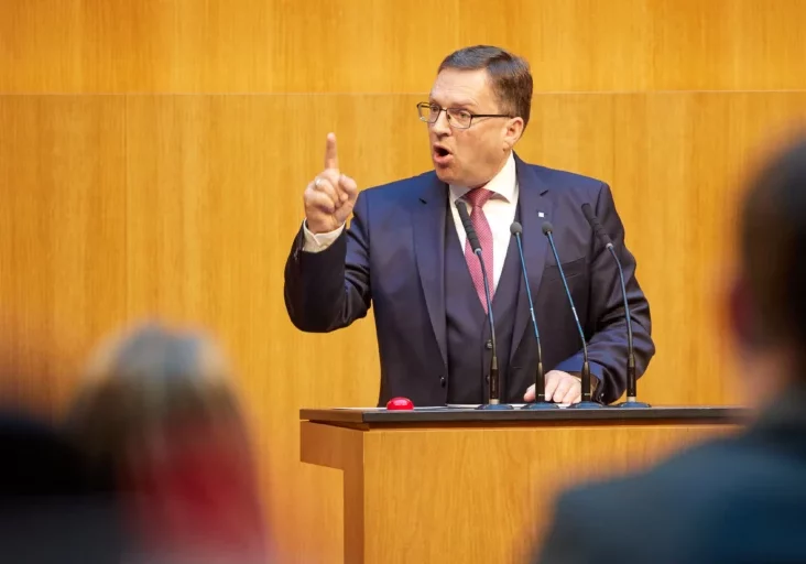 ÖVP-Sozialsprecher August Wöginger: Österreich ist ein sozialer Wohlfahrtsstaat. Foto (Archiv) Parlament/Thomas Topf