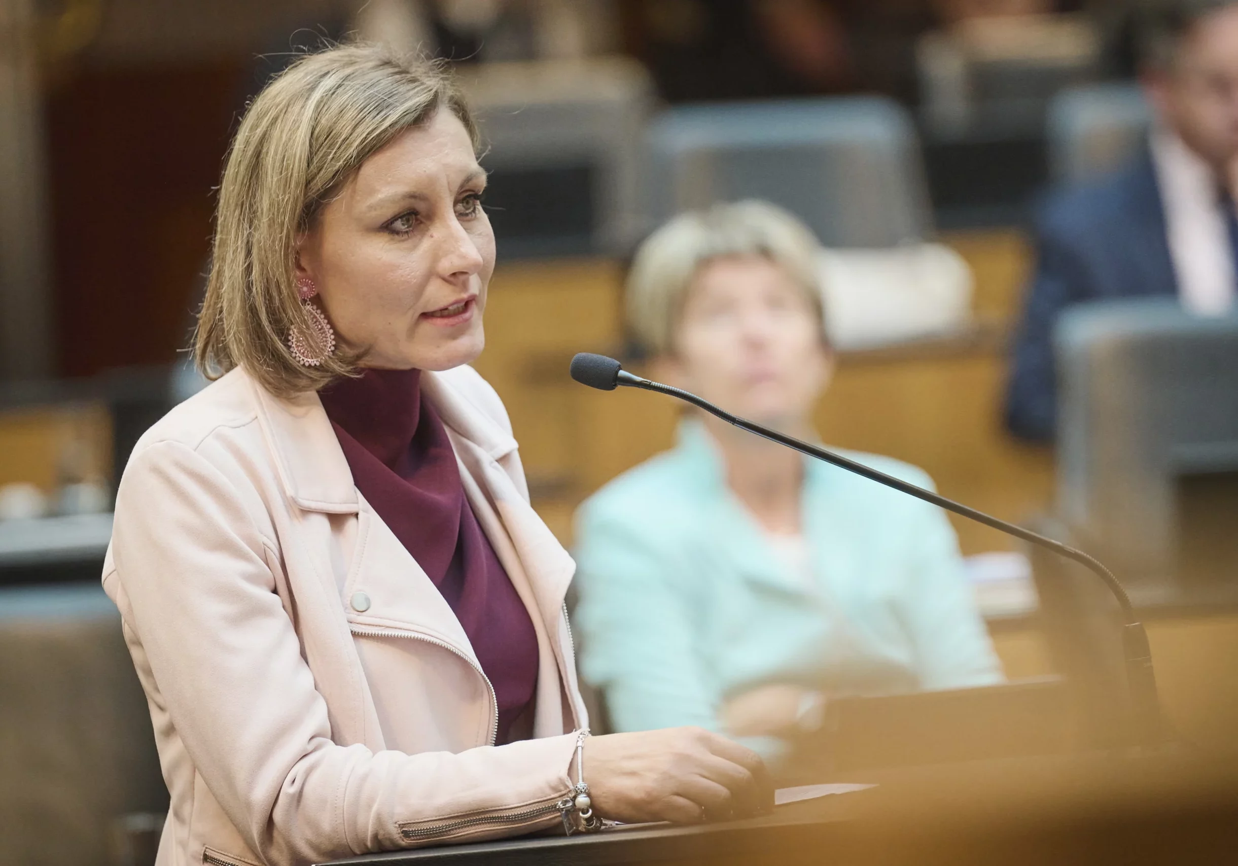 Beim Pensionssystem und den Reformen geht es um Generationengerechtigkeit, erklärte ÖVP-Abgeordnete Heike Eder. Foto: Johannes Zinner