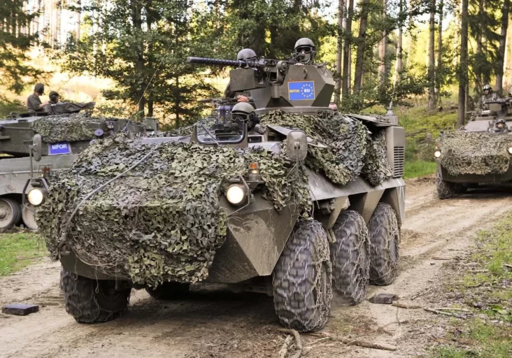 Das Bundesheer rüstet auf - und ein erheblicher Teil bleibt als Wertschöpfung im Land, wie etwa beim Radpanzer Pandur (Bild). Foto: Bundesheer