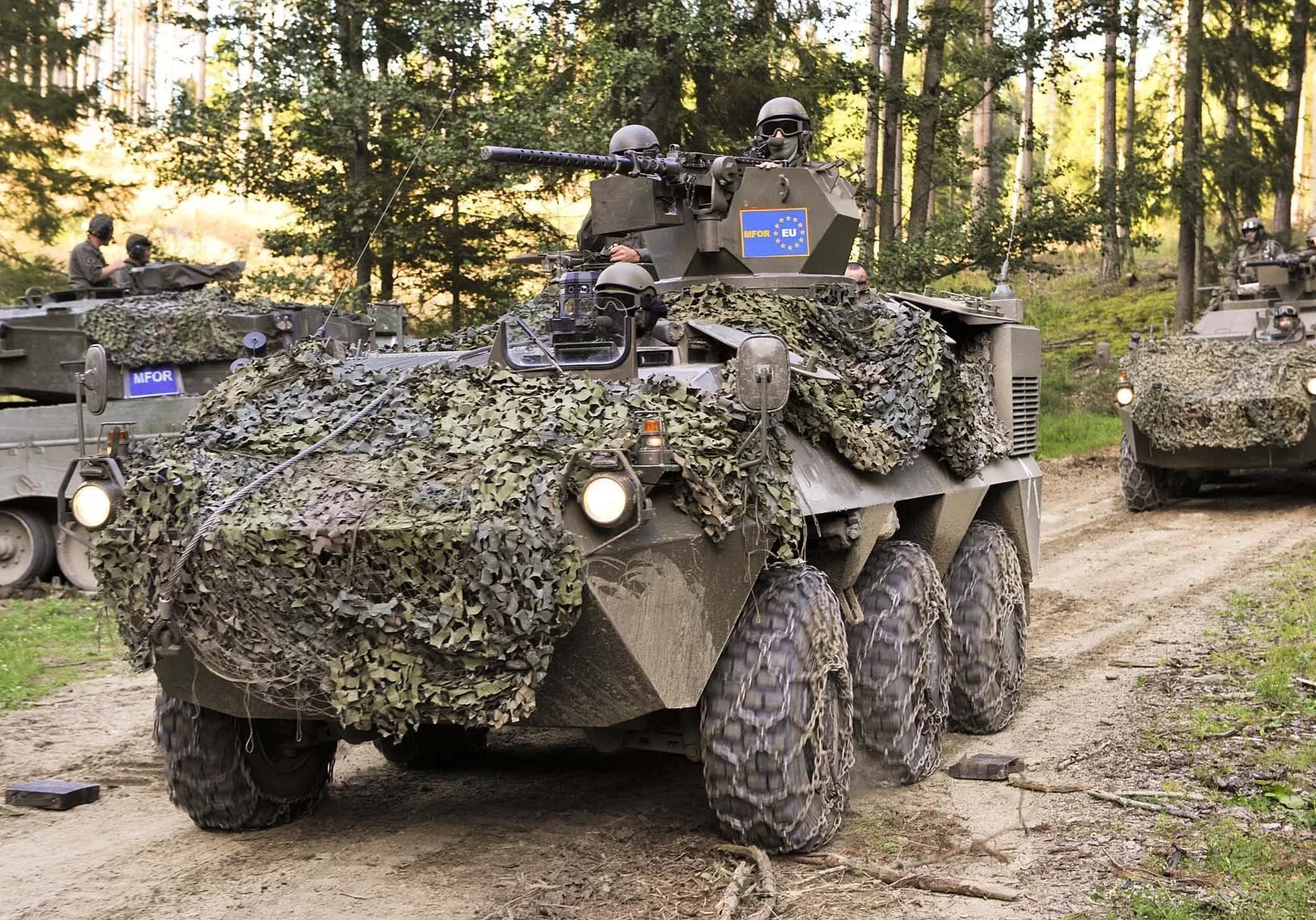 Das Bundesheer rüstet auf - und ein erheblicher Teil bleibt als Wertschöpfung im Land, wie etwa beim Radpanzer Pandur (Bild). Foto: Bundesheer