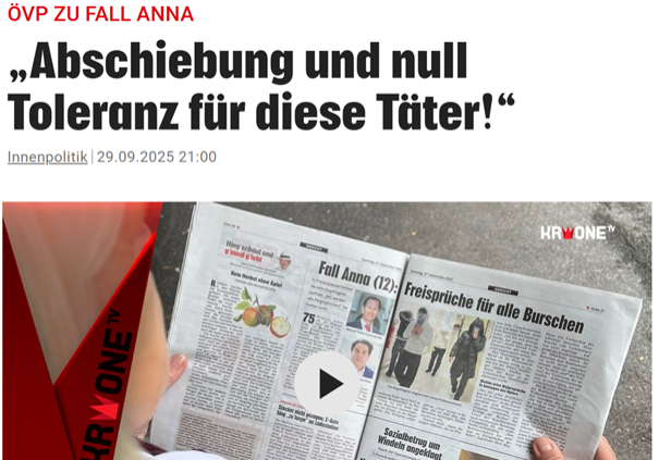 Die Freisprüche lösten vehemente Reaktionen auch in der Politik aus. Familienministerin Plakolm drängt auf Konsequenzen. Das Sexualstrafrecht wird verschärft, für straffällig gewordene Jugendliche werden neue Maßnahmen gesetzt. Foto: Screenshot Kone.at