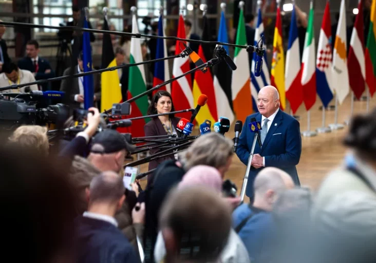 Der Kurs in Europas Asyl- und Migrationspolitik ist richtig, sagte Bundeskanzler Christian Stocker anlässlich des Gipfels der Staats- und Regierungschefs in Brüssel. Foto: Bka / Christopher Dunker