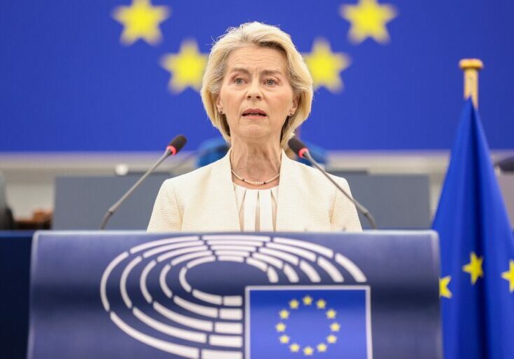 Die Rede zur Lage der union von EU-Kommissionspräsidentin Ursula von der Leyen stößt bei ÖVP-Delegationsleiter Reinhold Lopatka auf Unterstützung. Allerdings fordert er mehr Tempo von der EU-Kommission. Foto: European Union 2026 - Source : EP