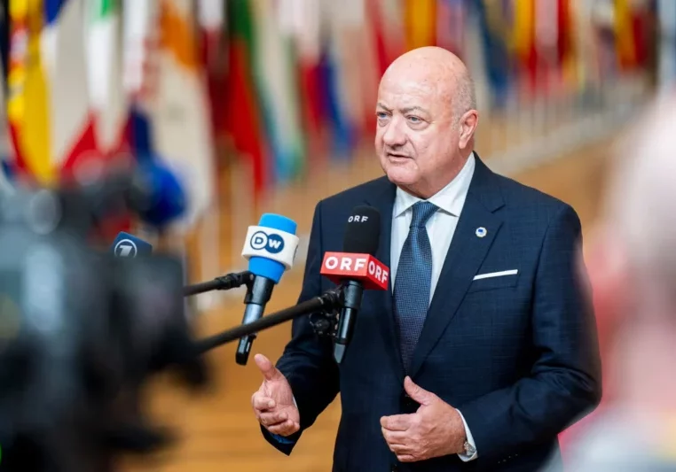 Kanzler Stocker geht mit fünf Forderungen in den EU-Gipfel. Foto: BKA/Florian Schrötter
