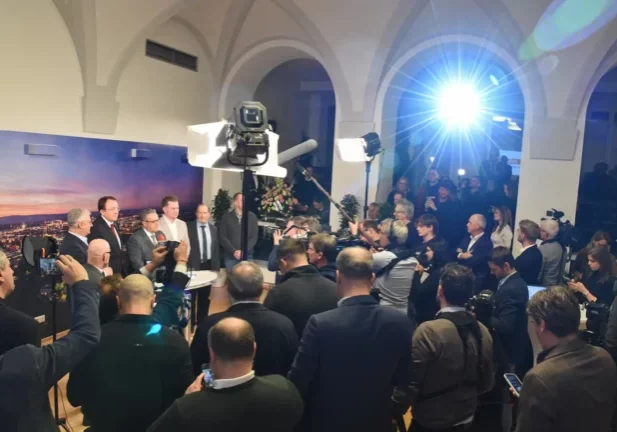 St. Pölten hat gewählt, und die ÖVP hat ihren guten zweiten Platz gehalten. Foto: Gemeinde St. Pölten/Vorlaufer