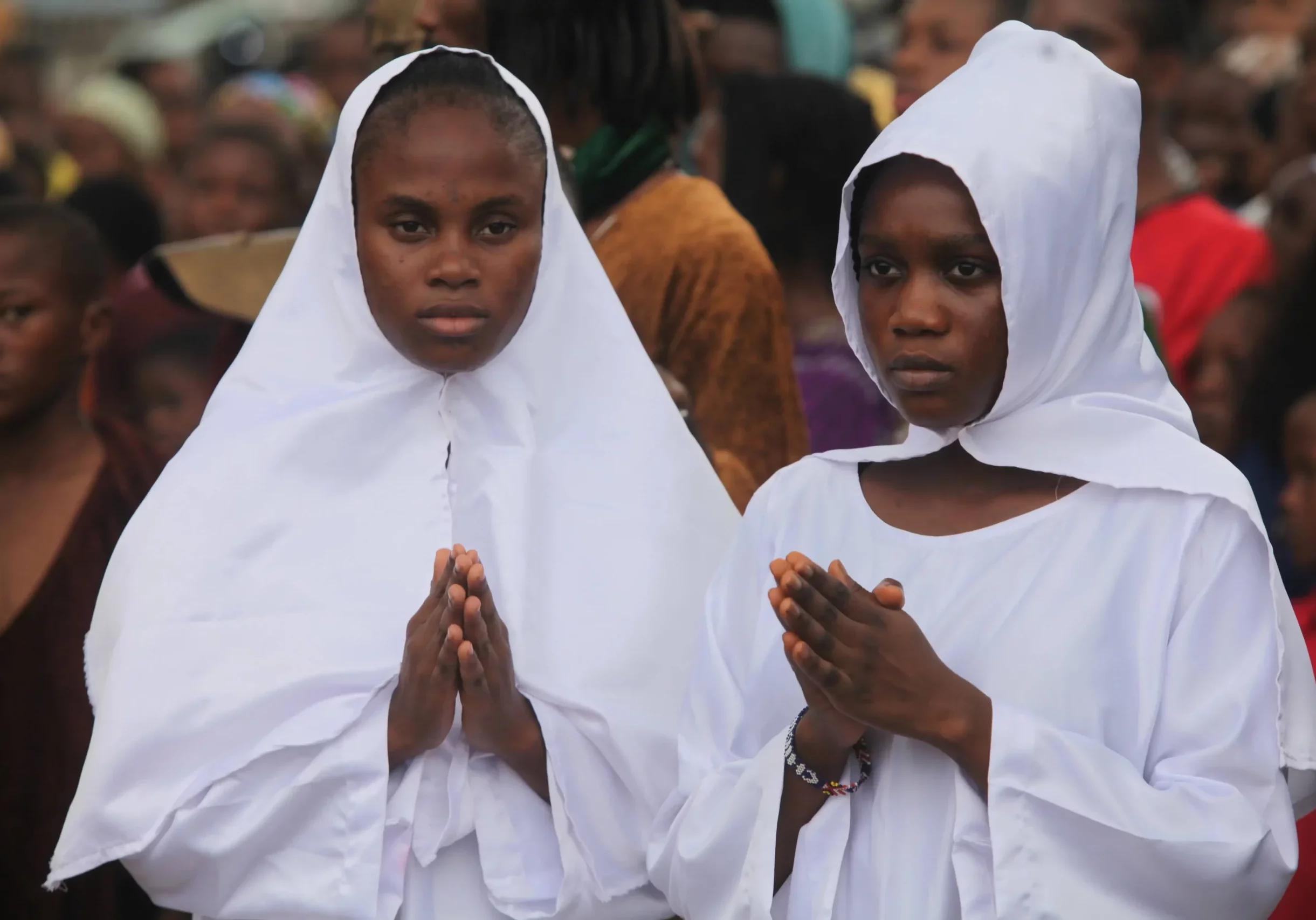 Karfreitag in Lagos, mit 14 Mio. Einwohnern größte Stadt Nigerias. Christen werden verfolgt, jährlich werden 4.000 getötet, berichtet ÖVP-Abg. Gudrun Kugler nach einer Reise. Foto: Imago Adekunle Ajayi