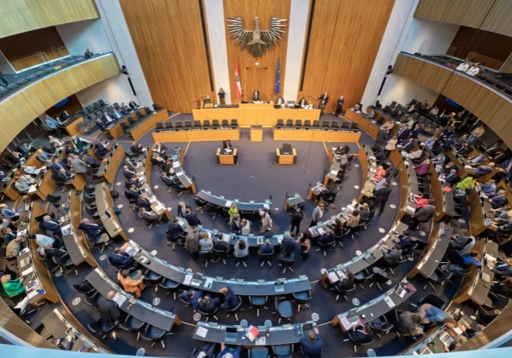 Diese Woche tagt für zwei Tage der Nationalrat. Foto: Parlament / Michael Buchner
