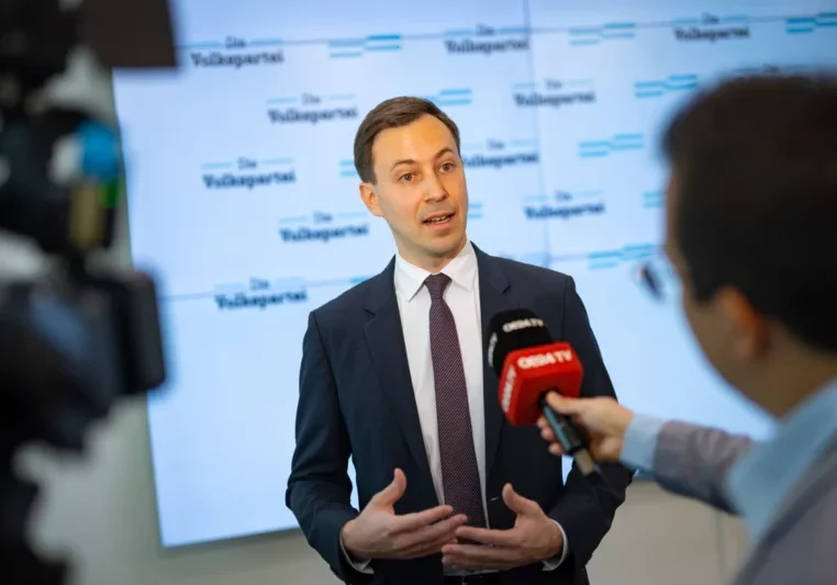 ÖVP-Generalsekretär Nico Marchetti über den FPÖ-Obmann: Kickl kann’s nicht – und will nicht. Foto: Jakob Glaser