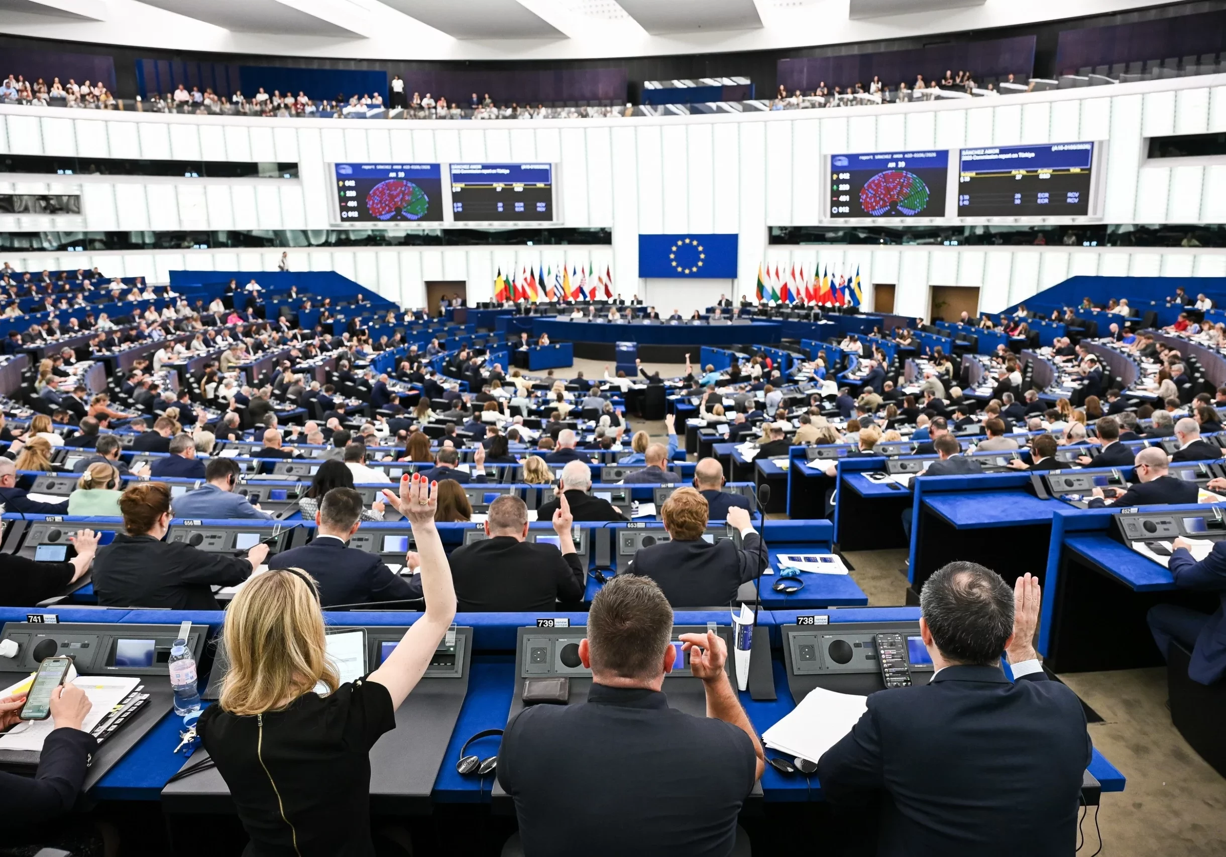 Die Ergebnisse der aktuellen Eurobarometer-Umfrage zeigen hohe Zustimmung zu Politik hinsichtlich Sicherheit, Kampf gegen illegale Migration und für Aufschwung. Foto: EU