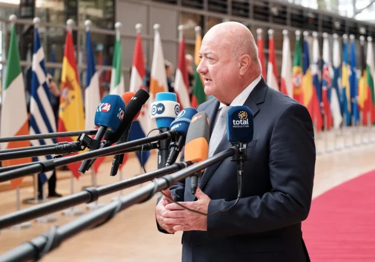 Bundeskanzler Christian Stocker beim Europäischen Rat in Brüssel: Gesprächskanäle offen halten. Foto: EU