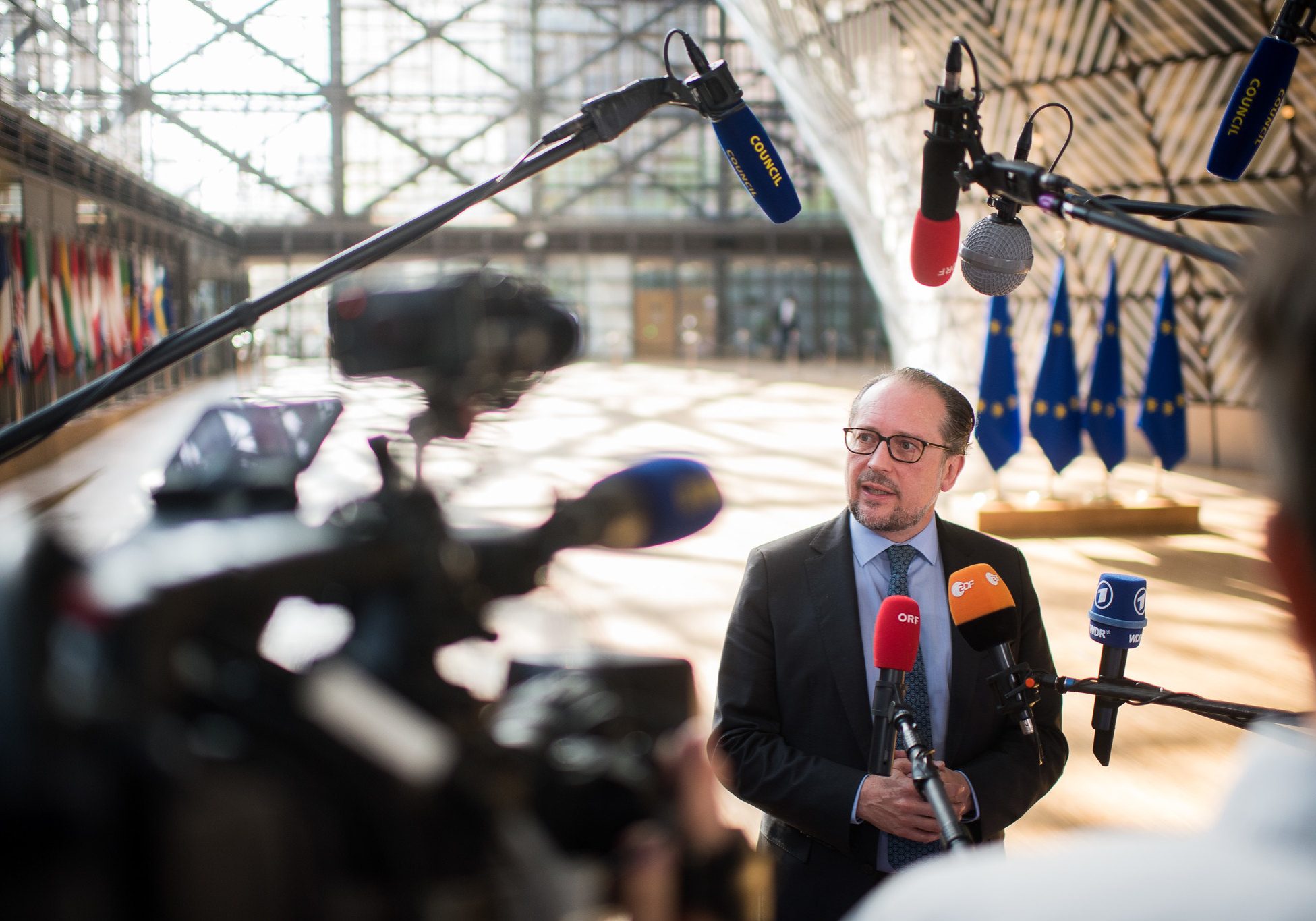 Außenminister Alexander Schallenberg: Österreich wird neutral bleiben. Foto: BMEIA/Gruber