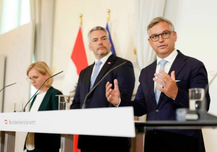 Nach nur 72 Stunden kommt nun die Bundesregierung der Stadt Wien und der Wien Energie mit 2 Milliarden Euro zur Hilfe. Foto: BKA / Andy Wenzel