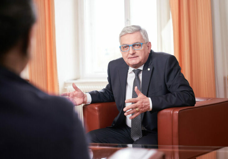 Alfred Riedl, Präsident des Gemeindebundes: Kommunen brauchen finanzielle Perspektiven. Foto: Philipp Monihart